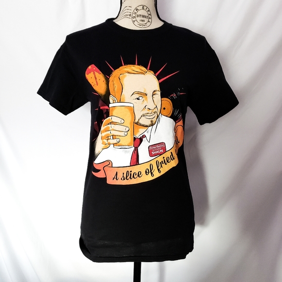 Shaun of the Dead T-Shirt & Simon Pegg Book - Picture 3 of 10